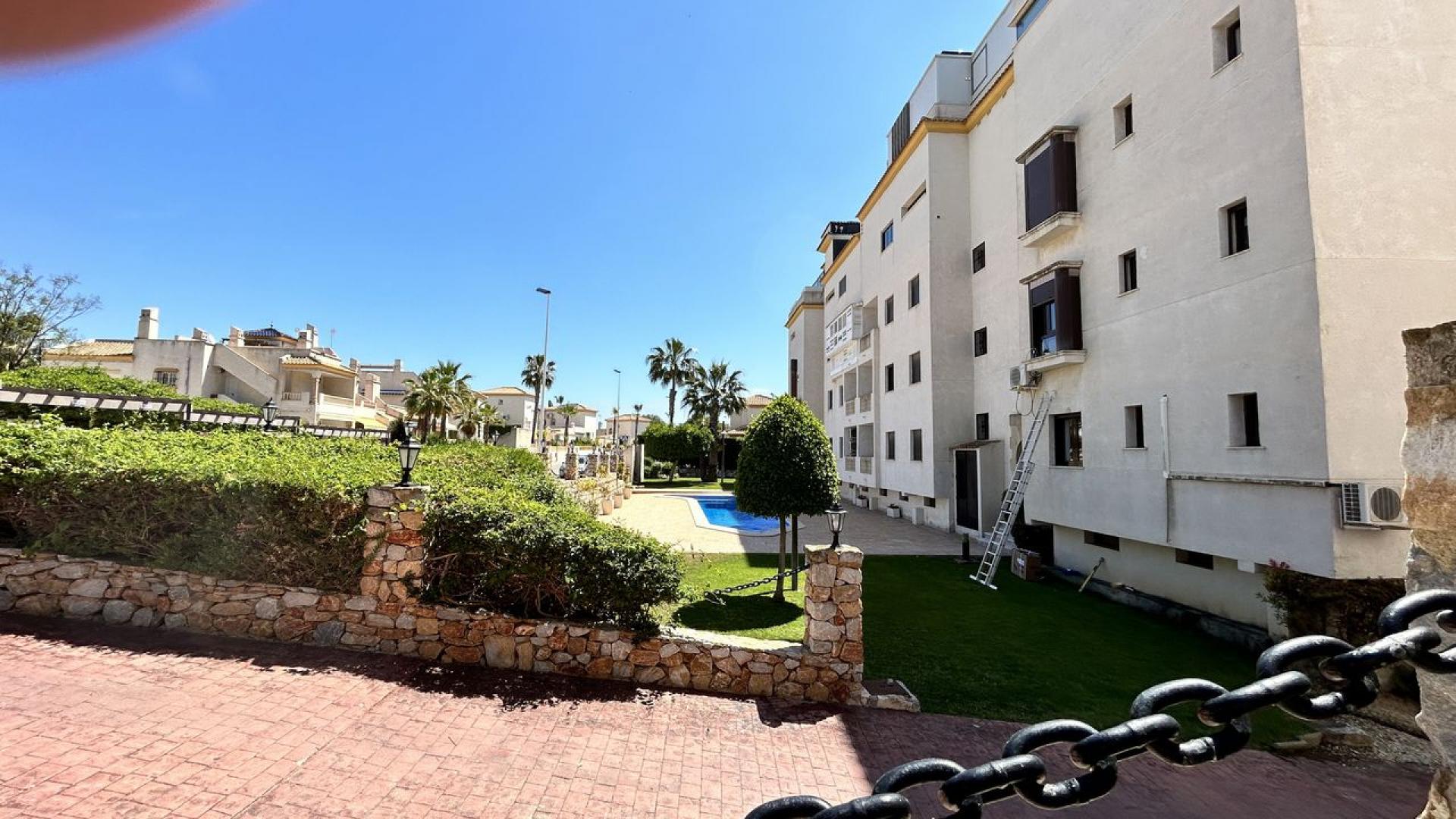 Orihuela Costa, Las Ramblas Golf, Penthouse sur la 1ère ligne de golf avec parking et débarras