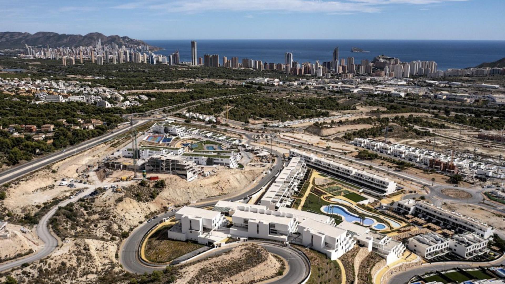 Stadthaus In Finestrat Wiederverkauf Costa Blanca Nord